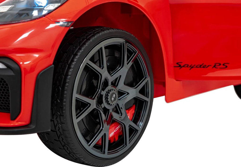 Ramiz Porsche Spyder RS 718 vozidlo Červená