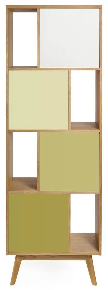 Zelená knižnica Woodman Avon Narrow Olive