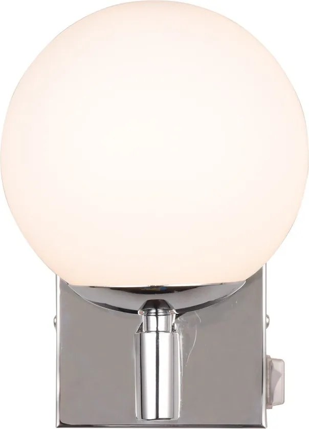 Nástenné svietidlo v striebornej farbe ø 14 cm Kula – Trio