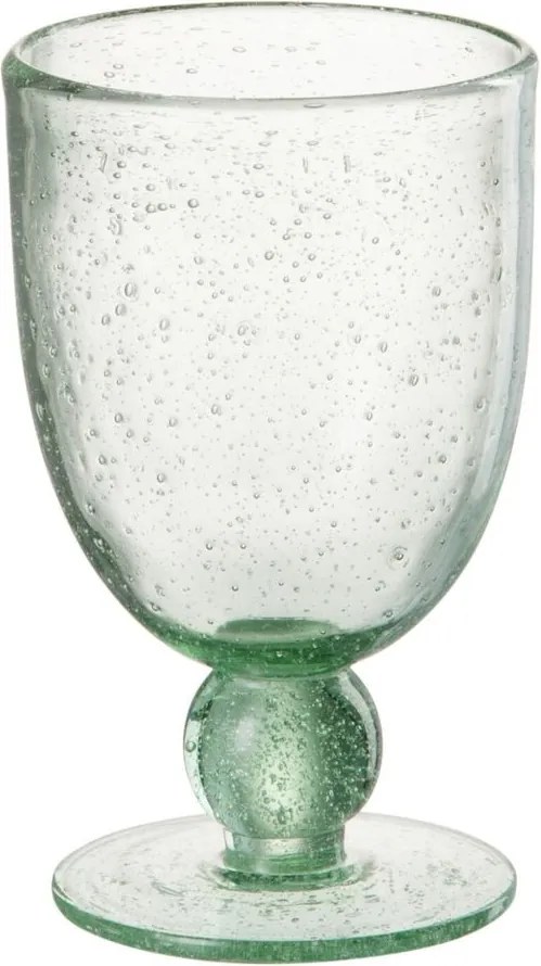 Zelený pohár na víno s bublinkami Wine Lisboa green - Ø9*15cm / 370ml