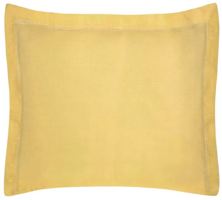 Dekorstudio Obliečka na vankúš NOVA COLOUR 70x80cm+5cm horčicovožltá