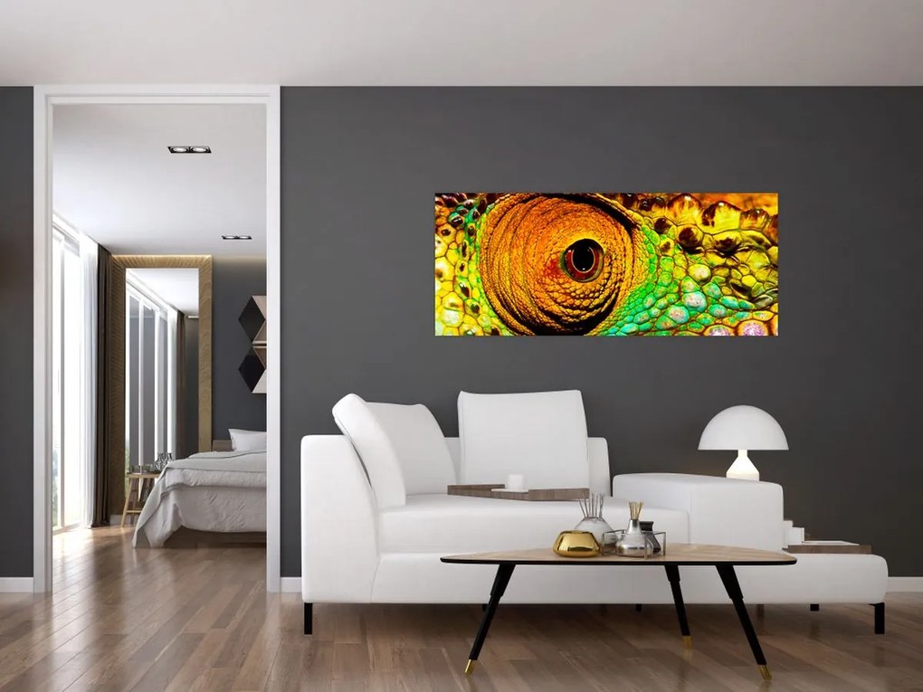 Obraz - Chameleon (120x50 cm)