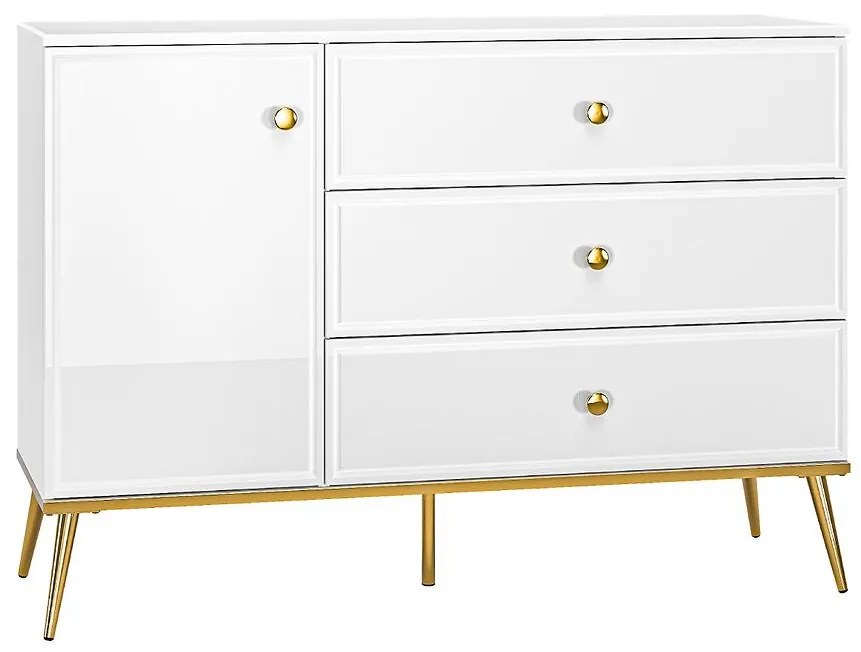 Komoda Goldin 05 biela