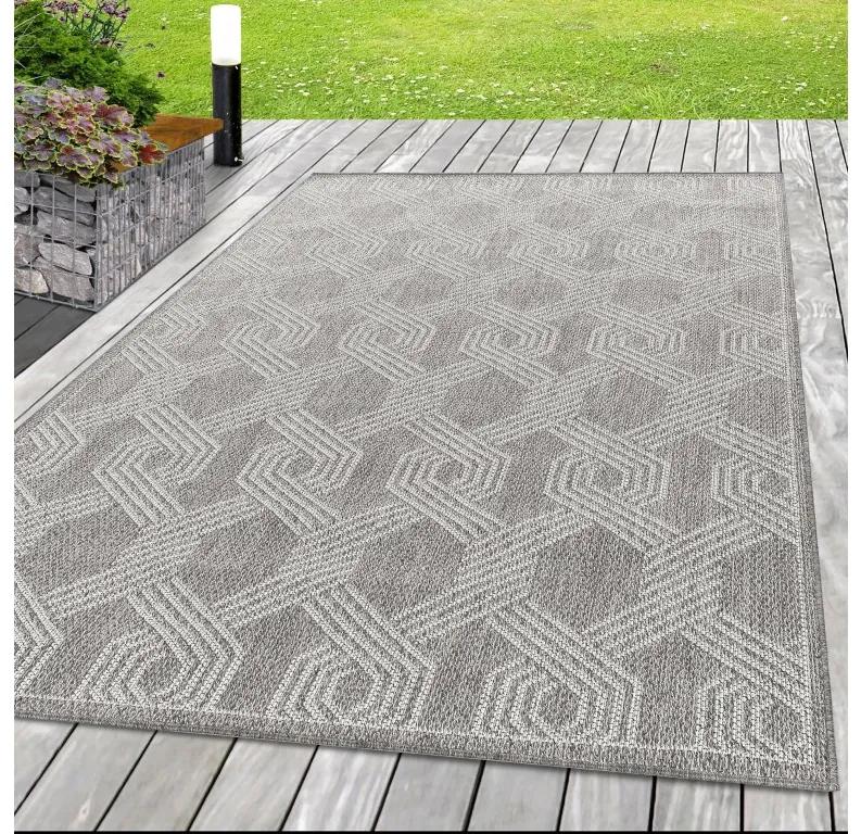 Ayyildiz Kusový koberec ARUBA 4904, Sivá Rozmer koberca: 160 x 230 cm