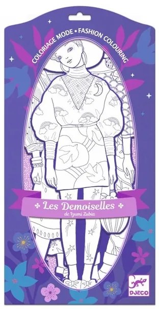 Djeco Veľké omaľovánky Zaho a priateľky