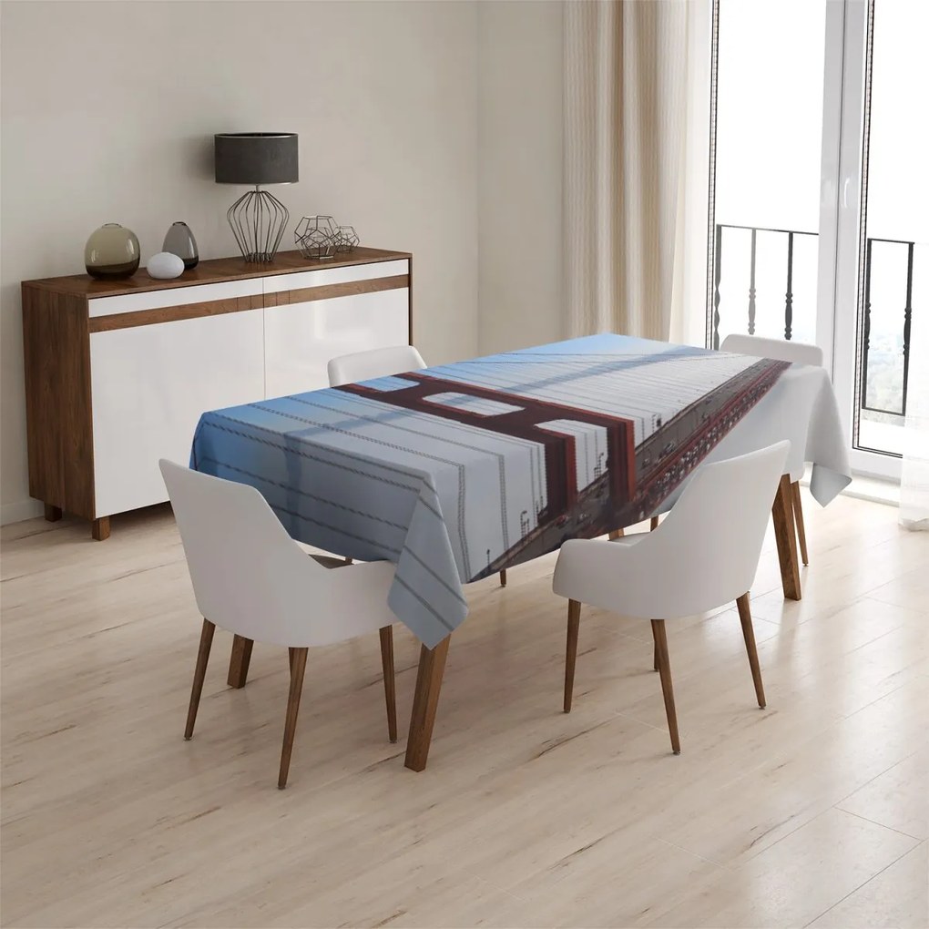 Sablio Obrus Golden Gate v hmle - 145x240 cm