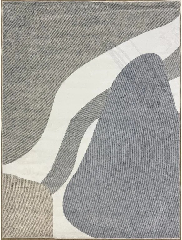 TA Koberec HJ-BBK07 SIVÁ WISP BBK Rozmer: 180x250 cm