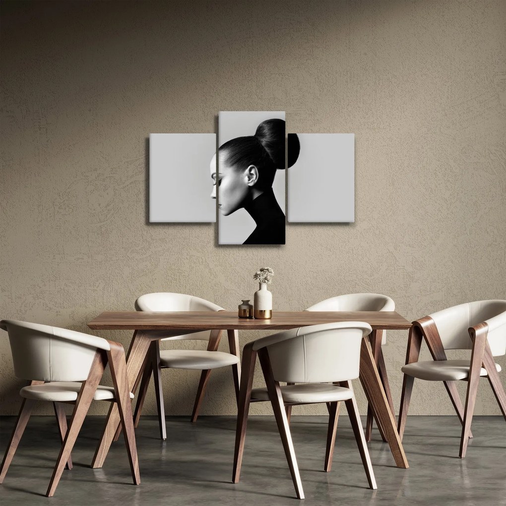 Obraz - Profil krásnej ženy (90x60 cm)