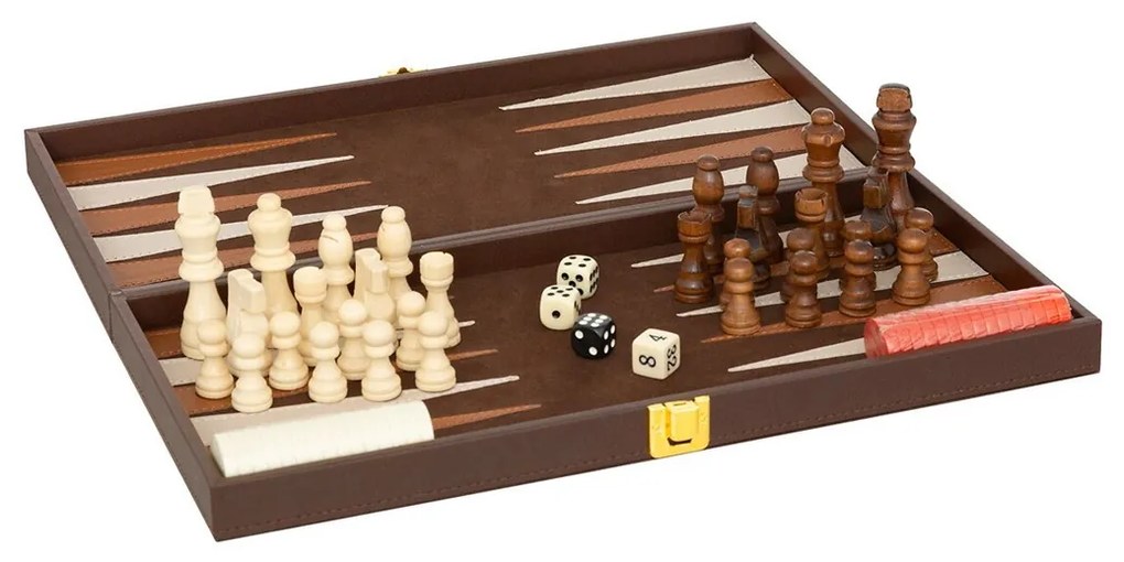 Set na šach a backgammon Double
