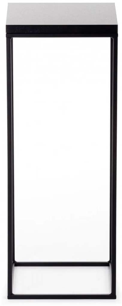 Kvetinový stojan CHARR 60 cm čierny