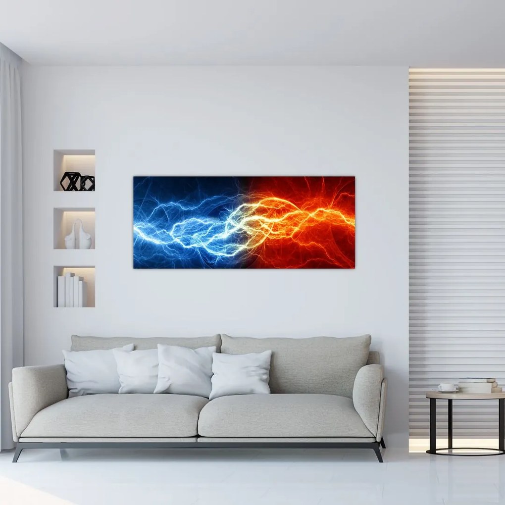 Obraz elektrického napätia (120x50 cm)