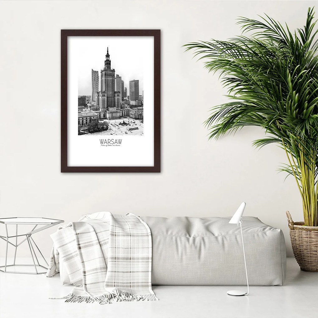 Gario Plagát Palác kultúry vo Varšave Farba rámu: Bez rámu, Rozmery: 30 x 45 cm