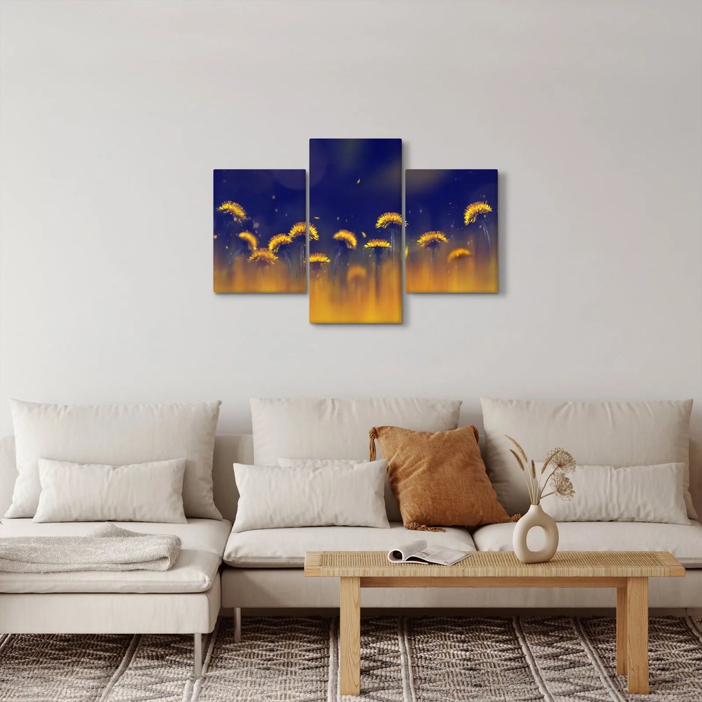 Obraz - Púpavy (90x60 cm)