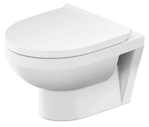 Duravit No.1 - Závesné WC Compact, Rimless, biela 25750900002