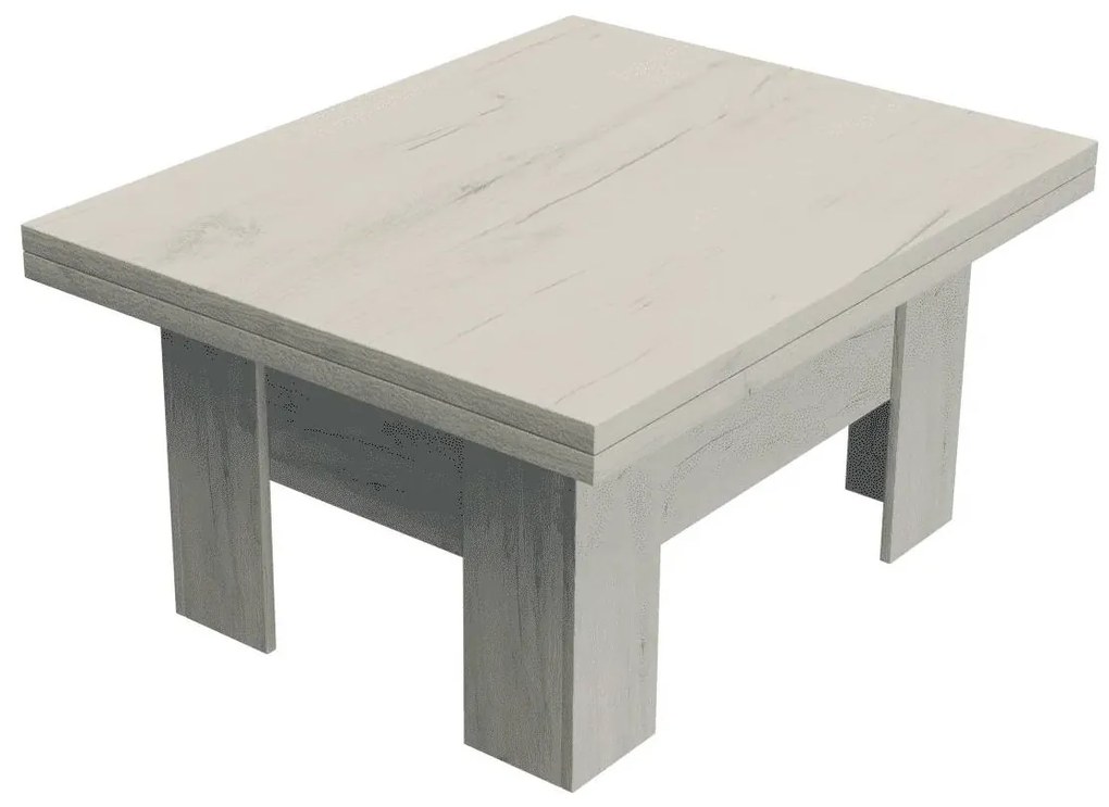 Konferenčný stolík Erno (craft biely) . Akcia -20%. Vlastná spoľahlivá doprava až k Vám domov. 1055417