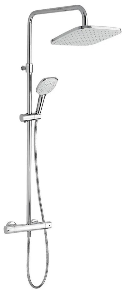 Novaservis - Sprchová sada s termostatickou batériou METALIA ECO lesklý chróm