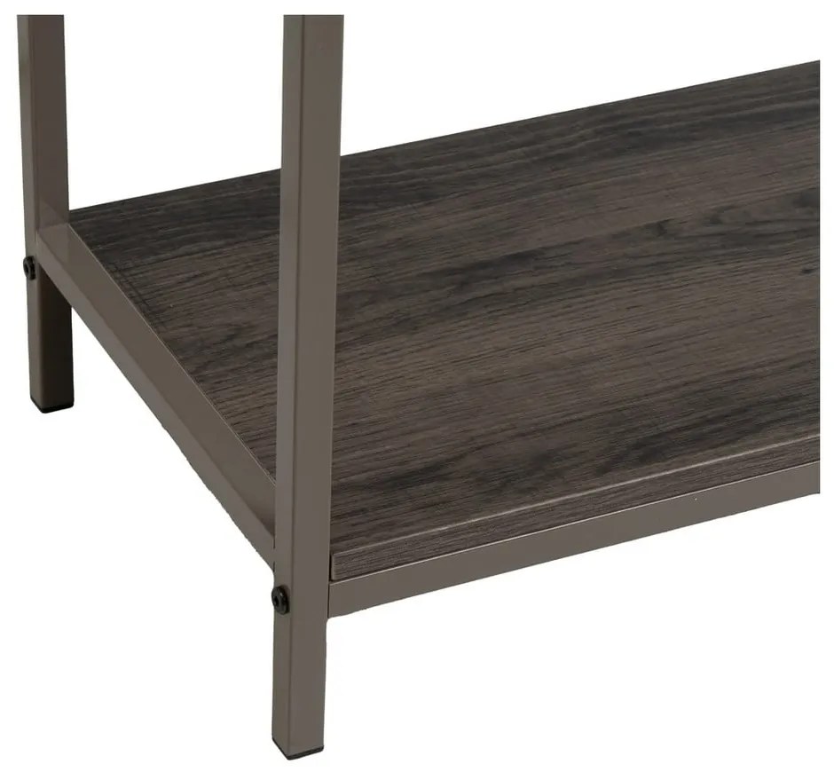 Hnedý konzolový stolík 30x80 cm – Casa Selección