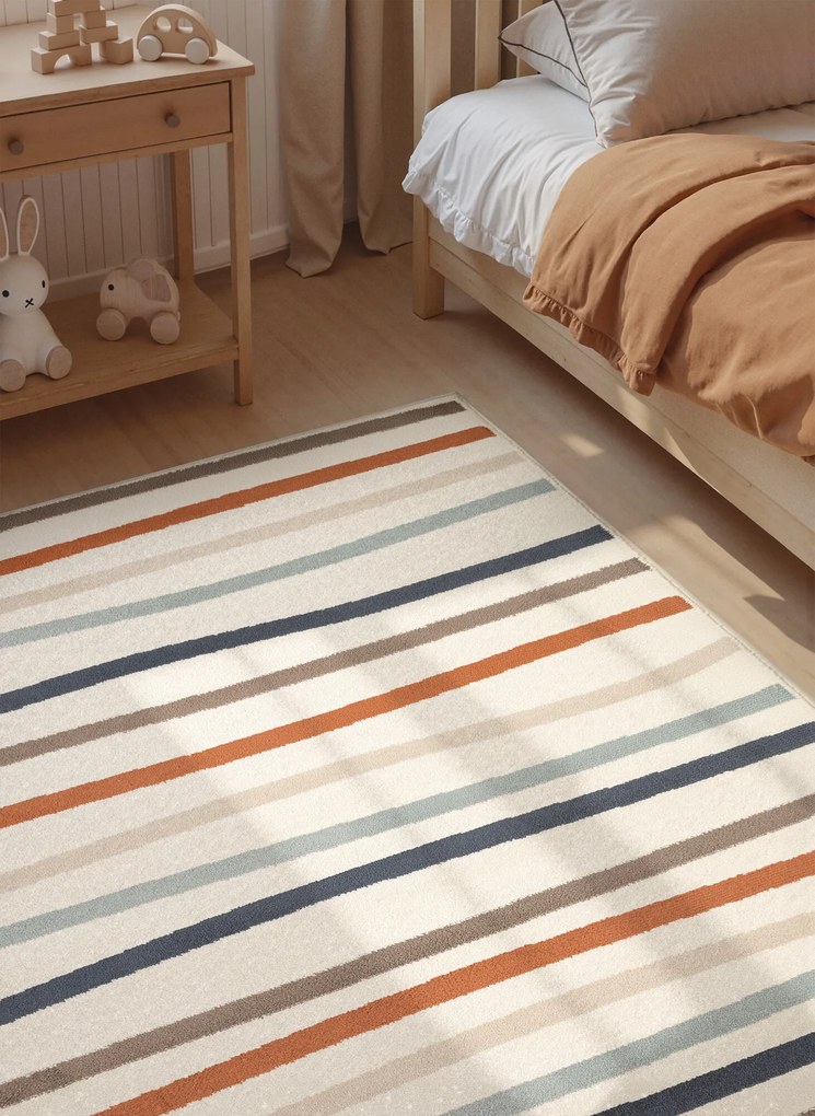 Hanse Home, Detský koberec Adventures 106410 Cream Multicolor, 200x290, viacfarebná, detská izba