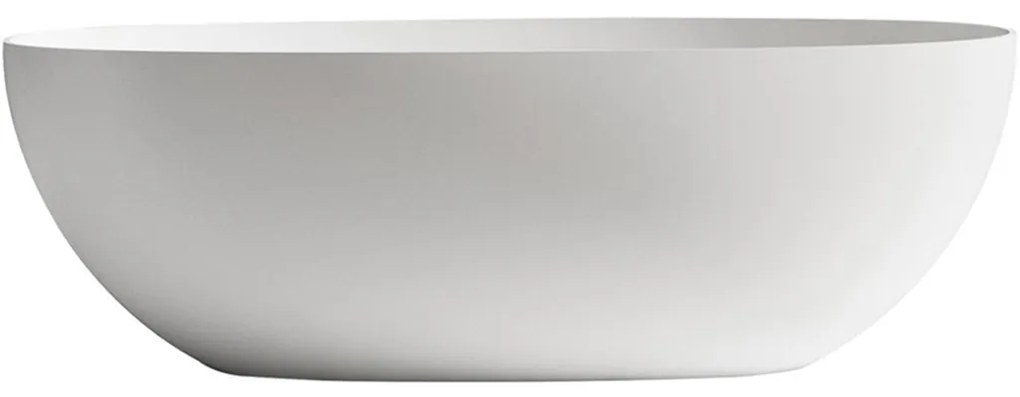 Cerano Antonia, voľne stojaca vaňa z liateho mramoru 170x75cm, biela matná, CER-CER-417524
