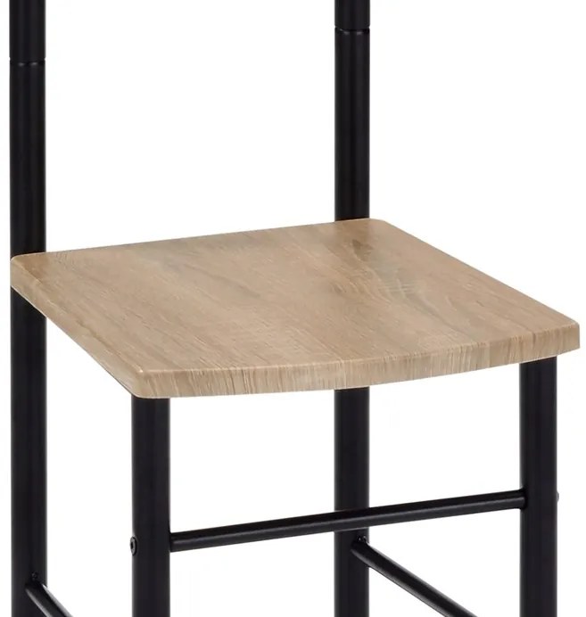 Autronic BONTEC Nemý sluha, kov, čierna, 81870 BK Farba: Čierna