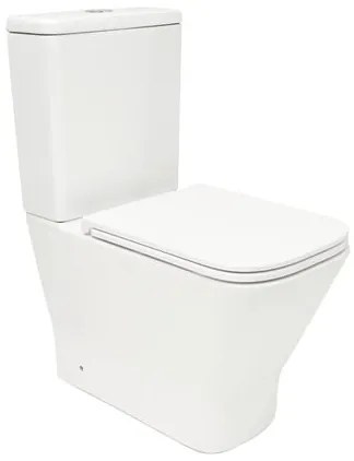 WC kombi komplet SAT B-Way vírové vrátane dosky softclose, vario odpad SAT2168STORP, 1 ks