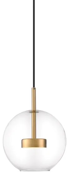 Zuma Line P0428-01J-L4AC - LED Luster na lanku ENCELADUS LED/5W/230V zlatá