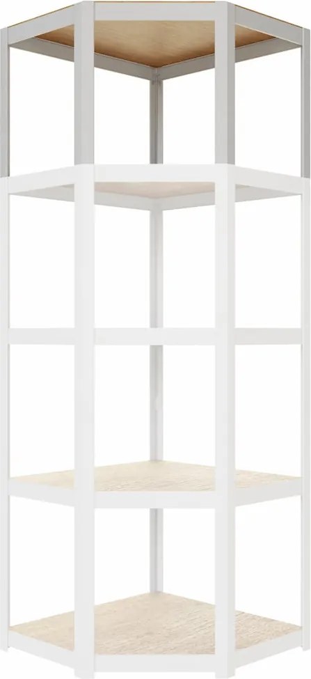 Rohový nadstavec AR Style 47,7x70x70x40 1x70Kg R9002 D-Carbon