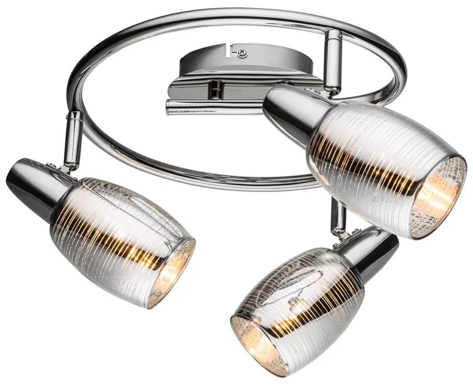 Globo 54986-3 - Bodové svietidlo CARSON 3xE14/40W/230V