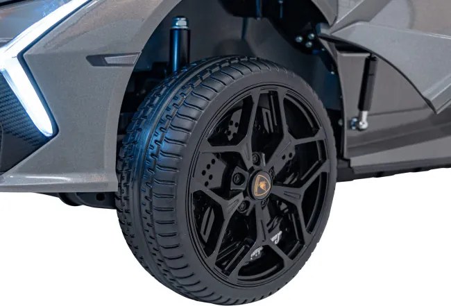 Elektrické autíčko Lamborghini Revuelto XL sivé