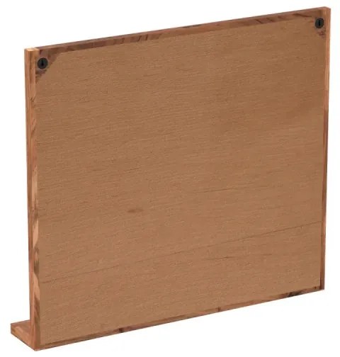 furniture-nabytek.cz - Masívne zrkadlo Sydney z akáciového dreva, lakované, hnedé – 93×15×75 cm