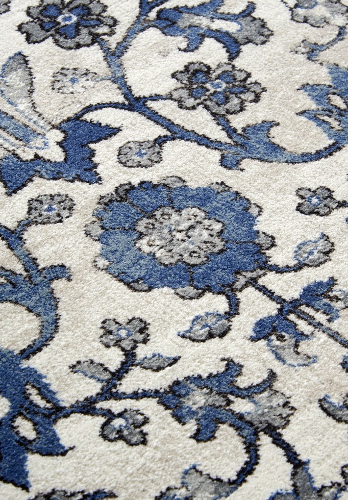 Villeroy & Boch, Kusový koberec Villeroy & Boch 106120 Cream, Blue, 160x235, modrá, obývacia izba