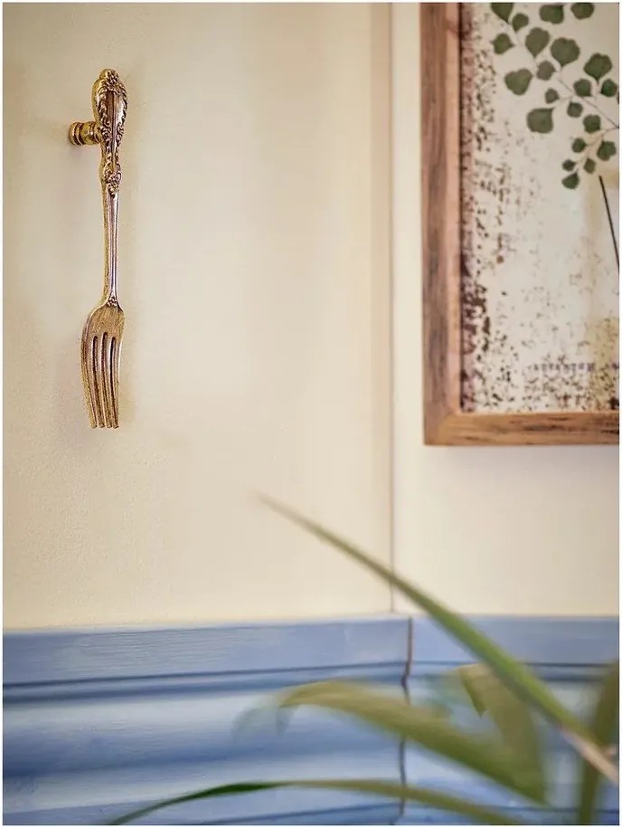 Nástenný kovový háčik v zlatej farbe Cella – Bloomingville