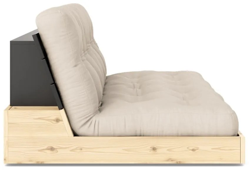 Béžová rozkladacia pohovka 196 cm Base – Karup Design