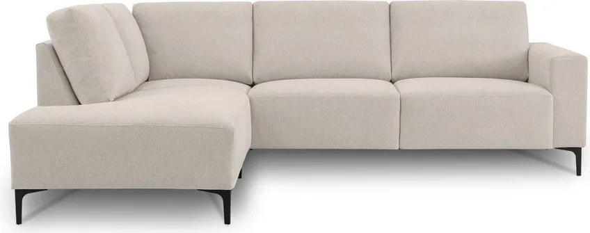 Béžová ženilková rohová pohovka (ľavý roh/do L) Fabian – Scandic