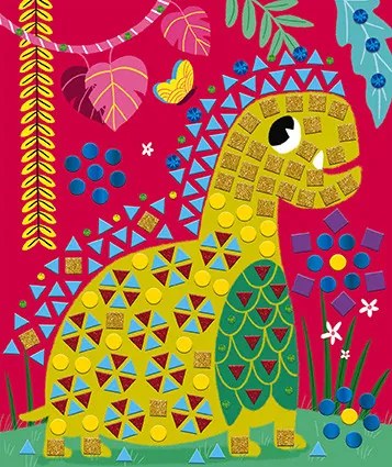Atelier Maxi - mozaika dinosaury