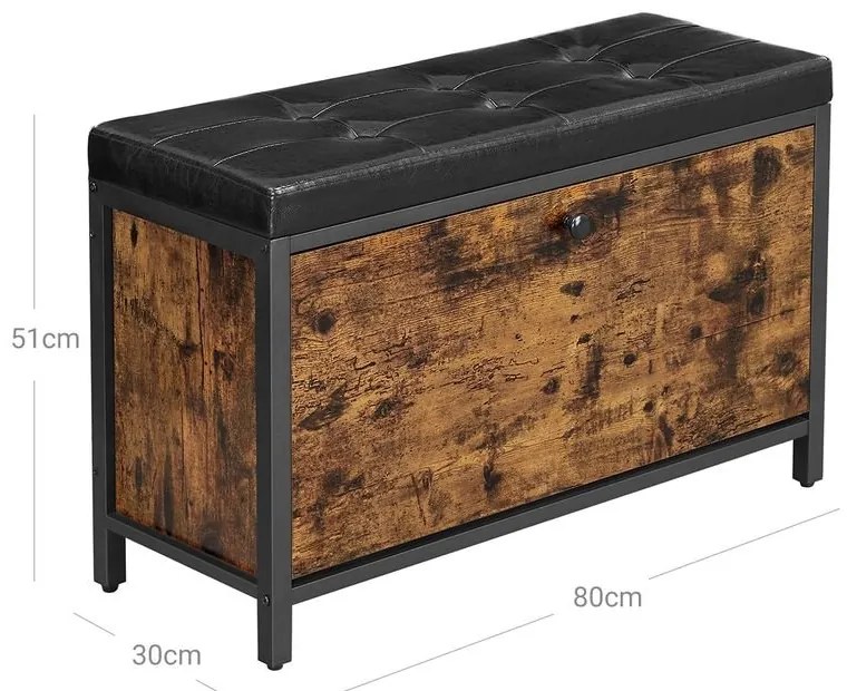 Lavica na topánky VASAGLE LSB049B01