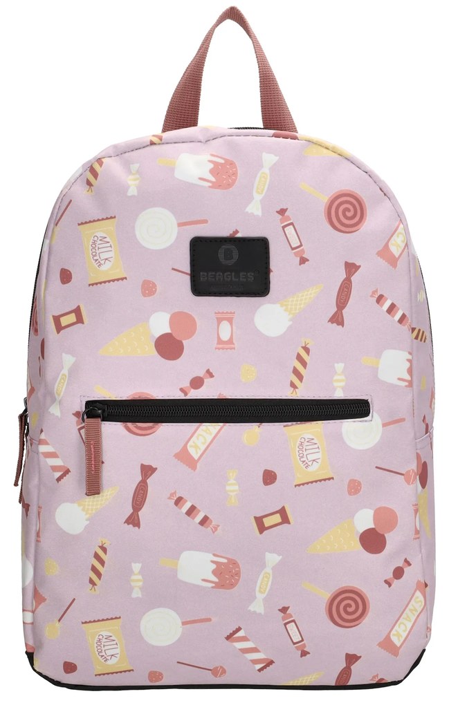 Beagles Fialový detský batoh do školy "Junior“ 12L