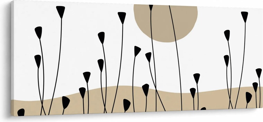 Obraz - Grafická lúka N⁰2 (120x50 cm)