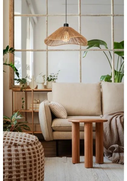 Eglo 44072 - Luster na lanku LAVISTER 1xE27/60W/230V hnedá