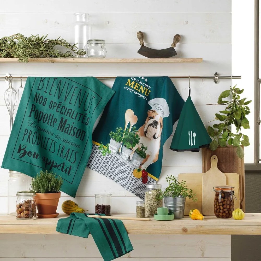 Bavlnená utierka 50x70 cm Hot dog – douceur d'intérieur