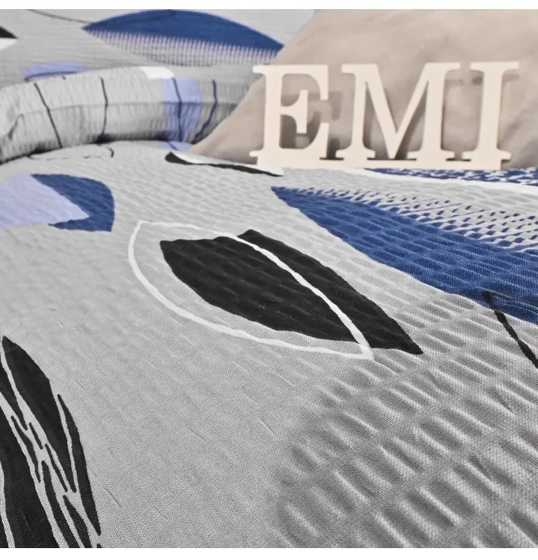 Obliečky krepové Axel EMI, Štandardný set jednolôžko obsahuje 1x 140x200 + 1x 70x90