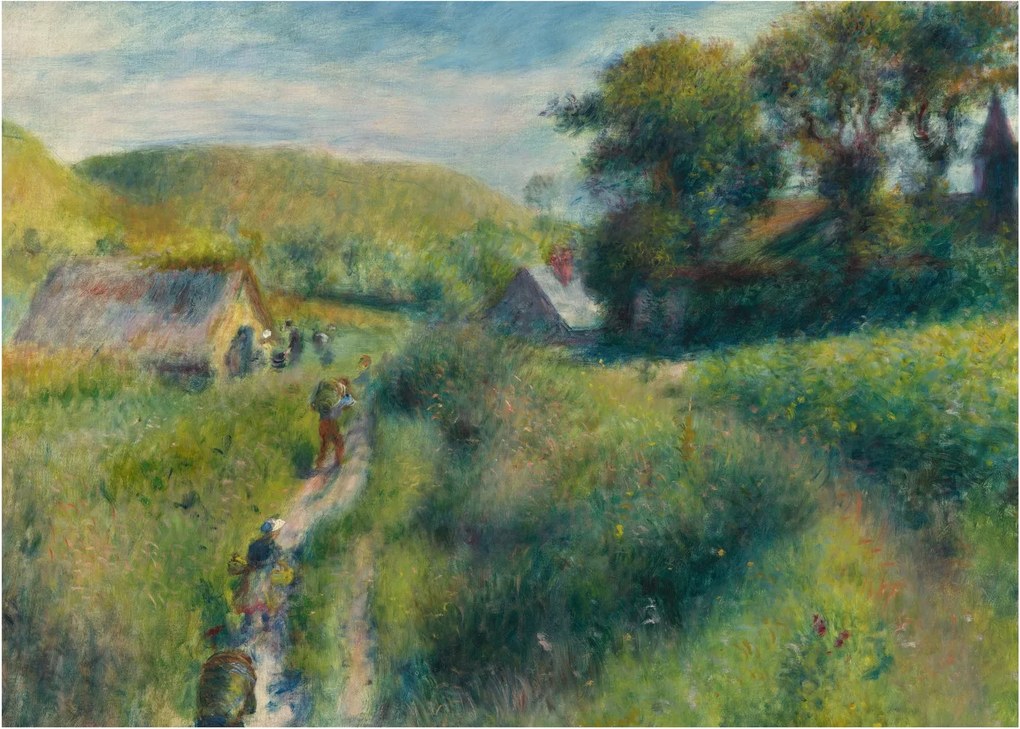 Obraz - Auguste Renoir, The Mussel Harvest, reprodukcia (70x50 cm)