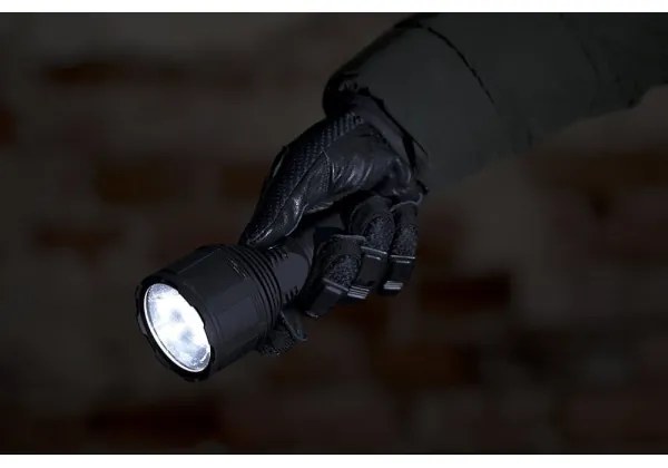 LED Stmievateľná nabíjacia baterka LED/30W/5V IPX7 3000 lm 4200 mAh