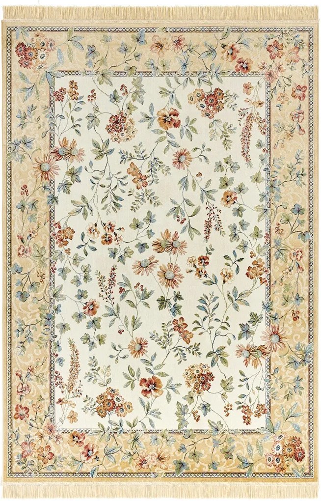 Nouristan - Hanse Home koberce Kusový koberec Naveh 104375 Cream/Cord - 95x140 cm