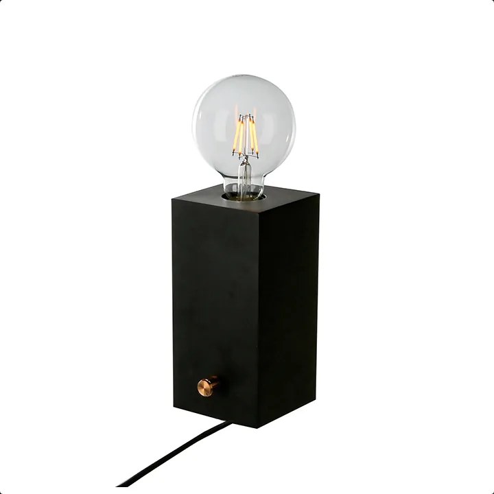 Bighome - Lampa IDEAS 20 cm - čierna