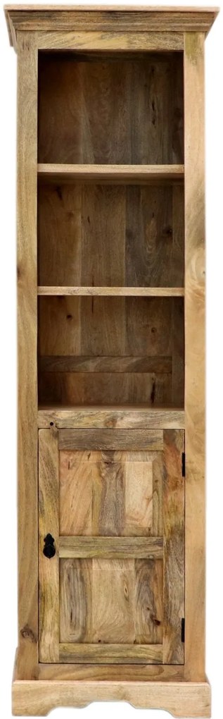 furniture-nabytek.cz - Knižnica 60 cm z masívu mango 60x200x45