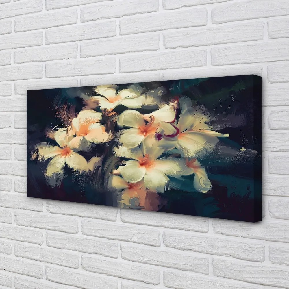 Obraz canvas obraz kvetín 140x70 cm