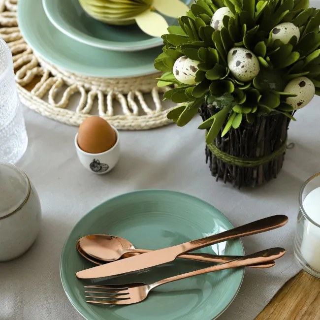 Súprava príborov ABELE medená 16 ks ALL 951941