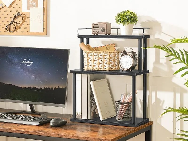 Stolní kuchyňský regál Vasagle Ravenor černý