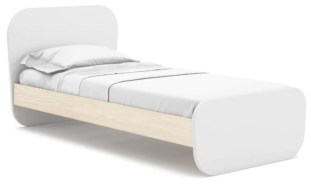 Detská posteľ nabet 90 x 190 cm biela MUZZA